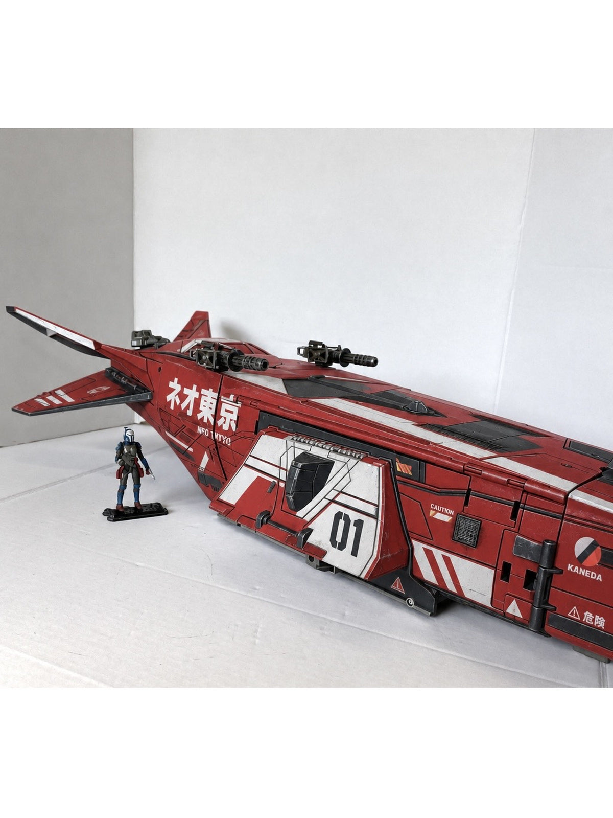 Custom Akira vehicles and dioramas painted by SWAD Custom Toys