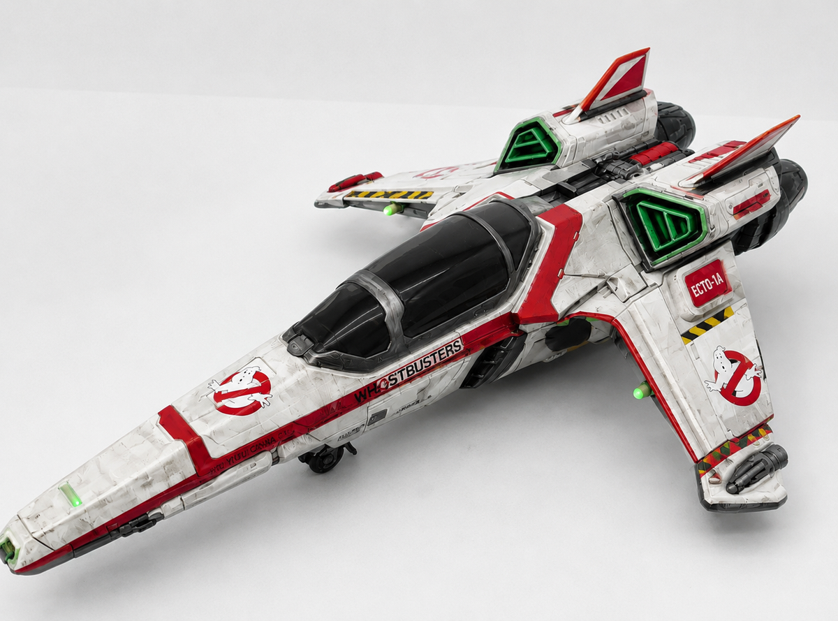 Ghostbusters vehicles and dropships