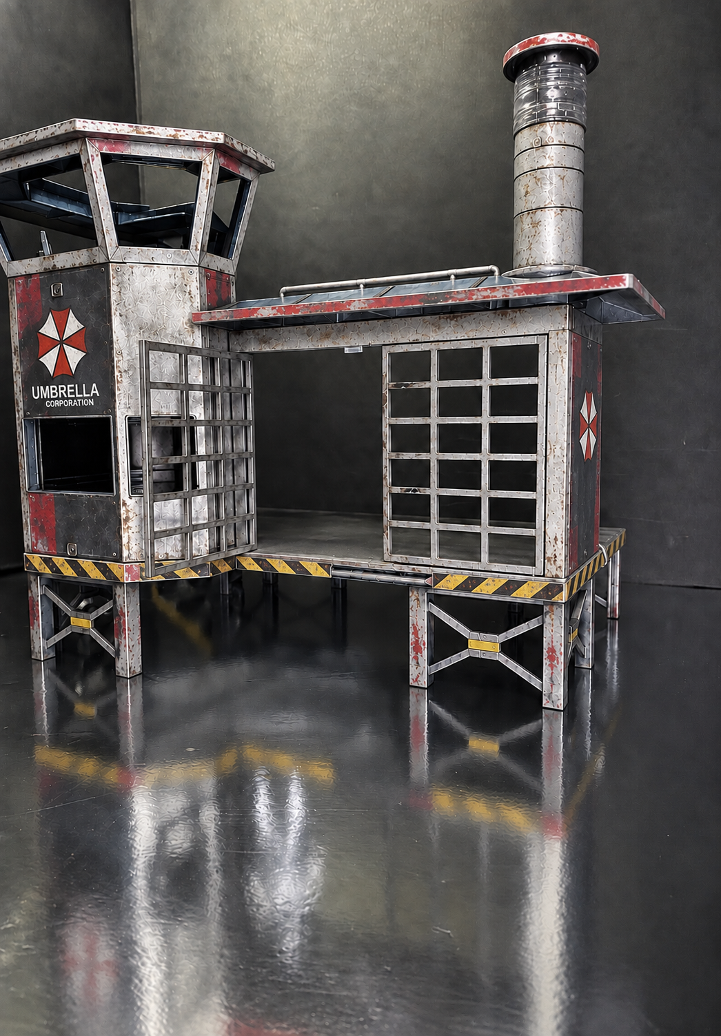 Resident Evil vehicles and dioramas