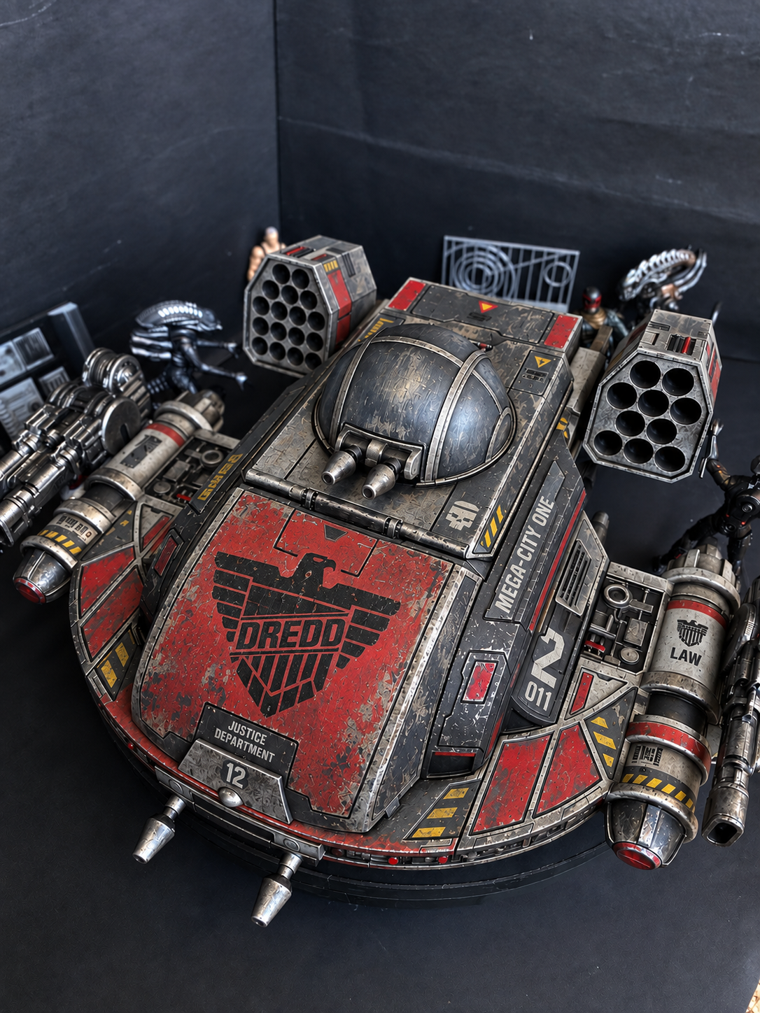 Judge Dredd Custom Vehicles & Dioramas