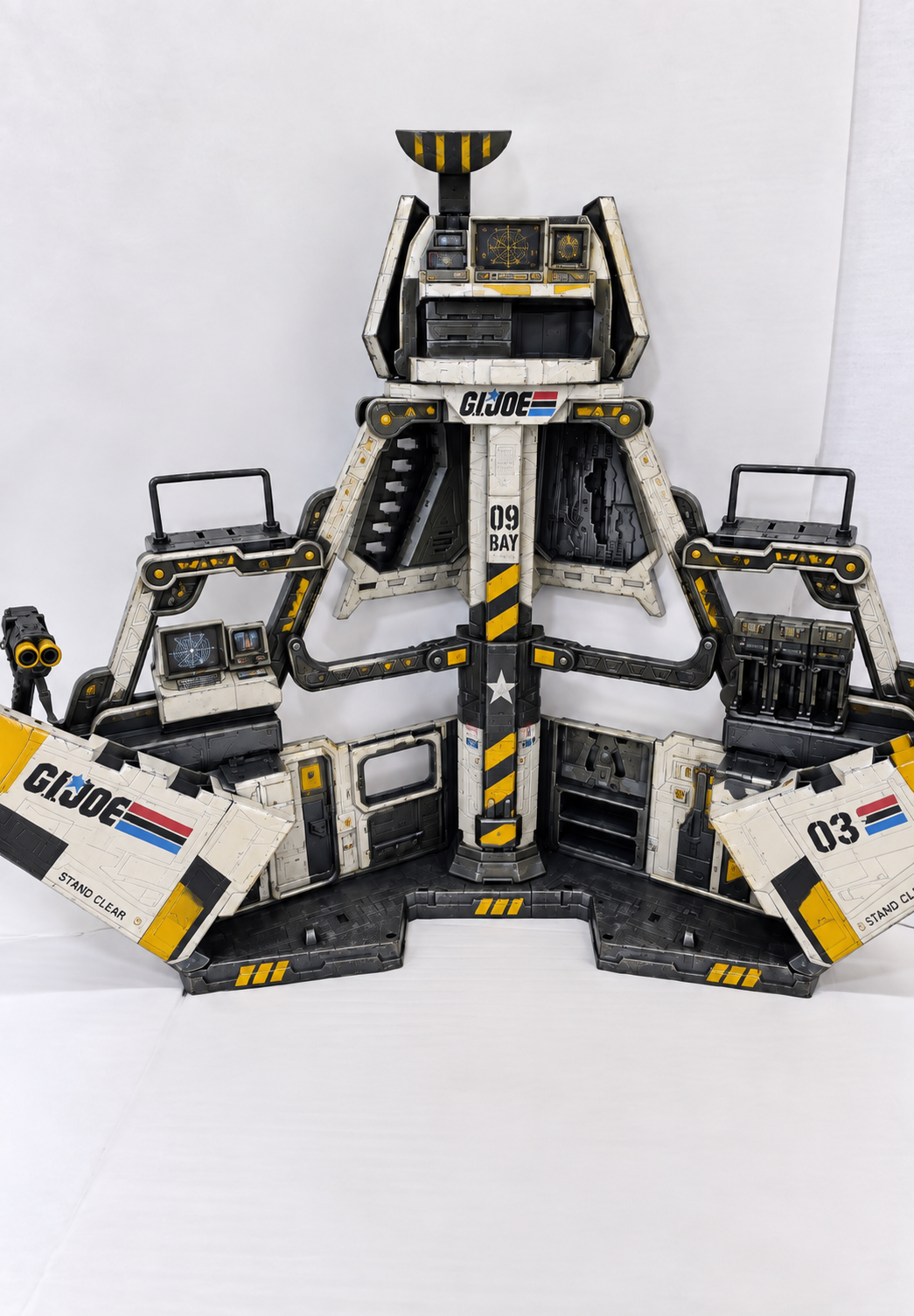 G.I. Joe Headquarters Command Center Custom Painted Cobra Base Vintage Collectible