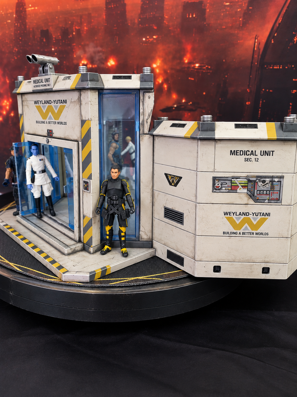 Aliens Weyland-Yutani Medical Bay Colonial Marines Custom Vintage Collectible