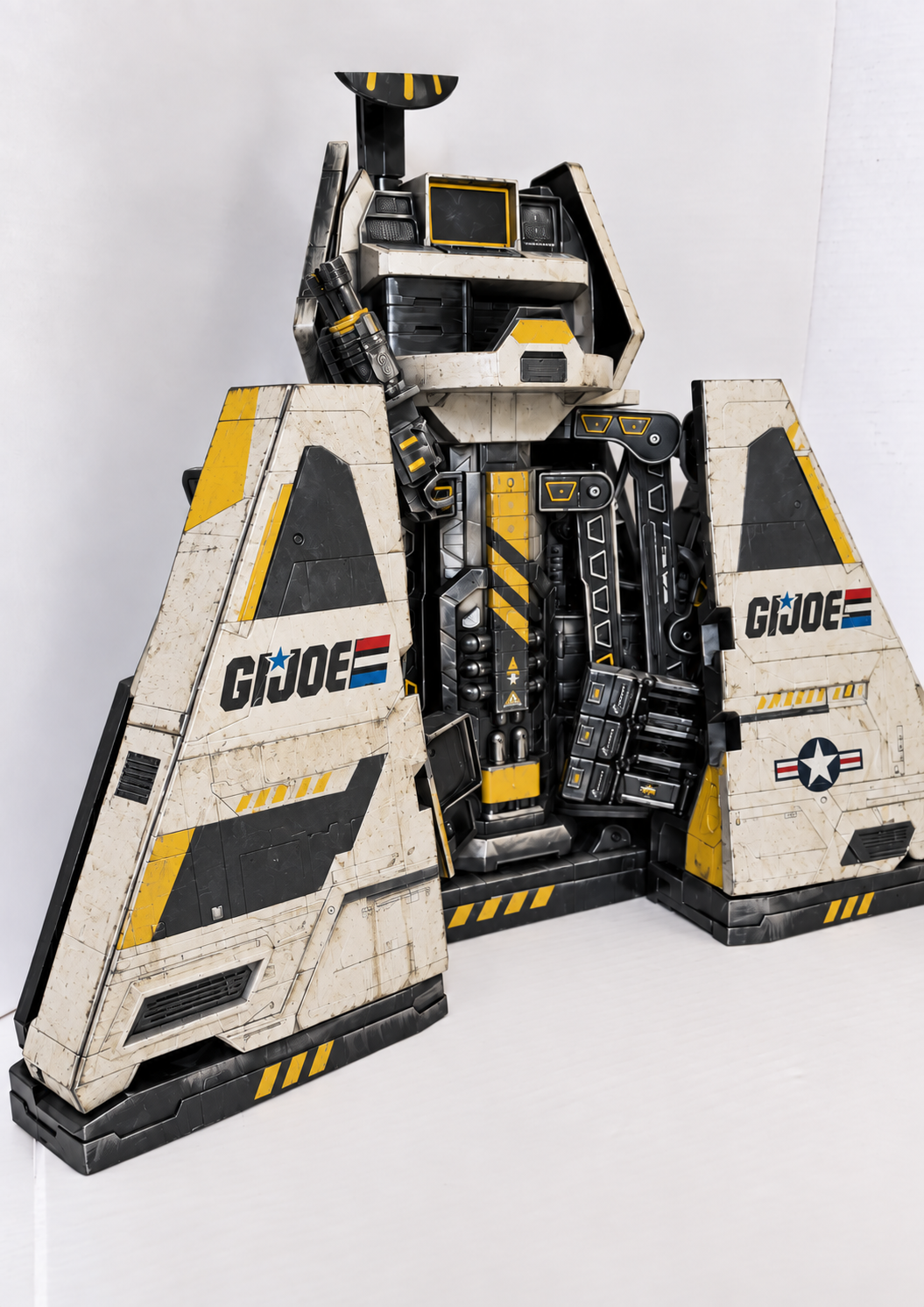 G.I. Joe Headquarters Command Center Custom Painted Cobra Base Vintage Collectible