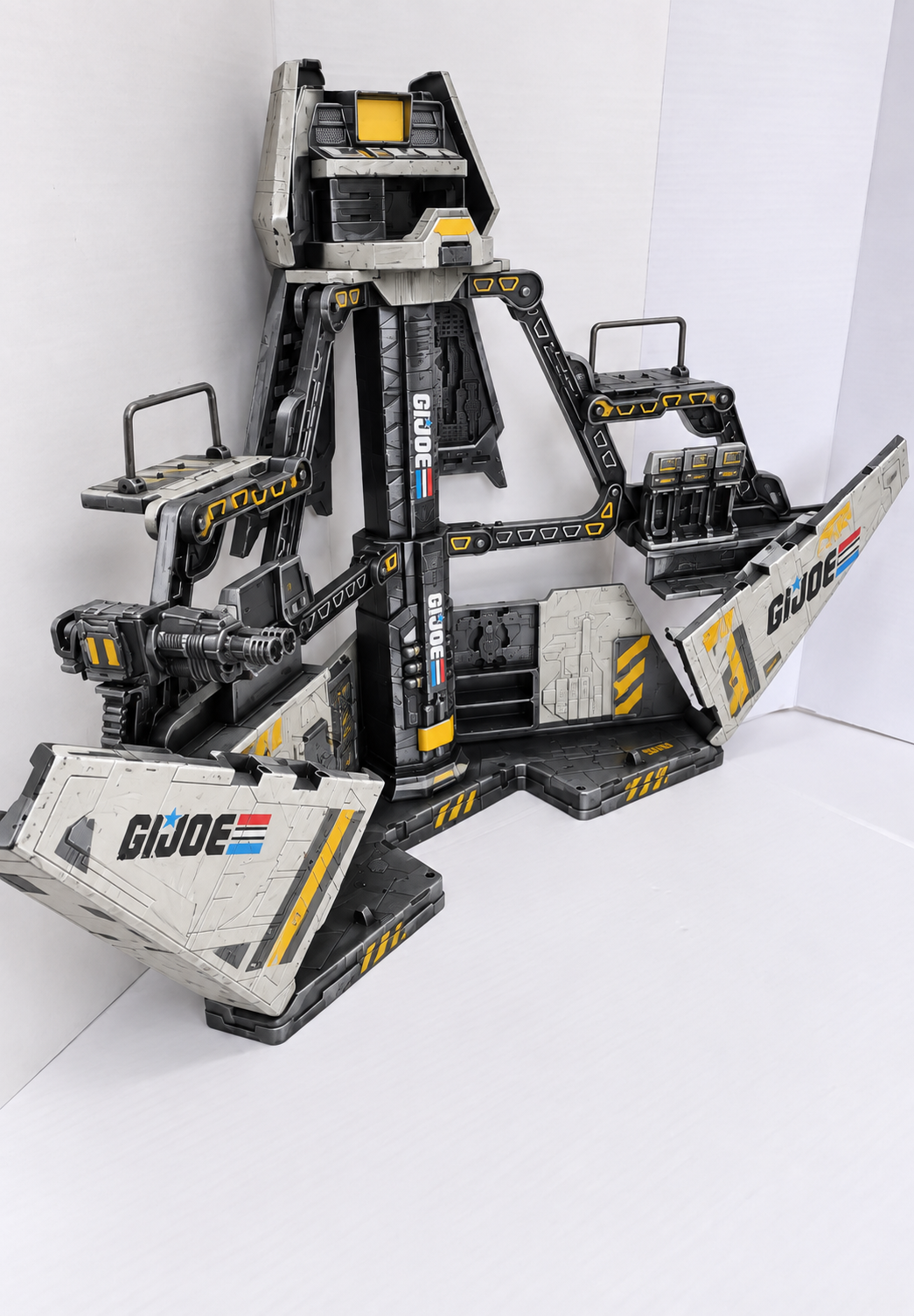 G.I. Joe Headquarters Command Center Custom Painted Cobra Base Vintage Collectible