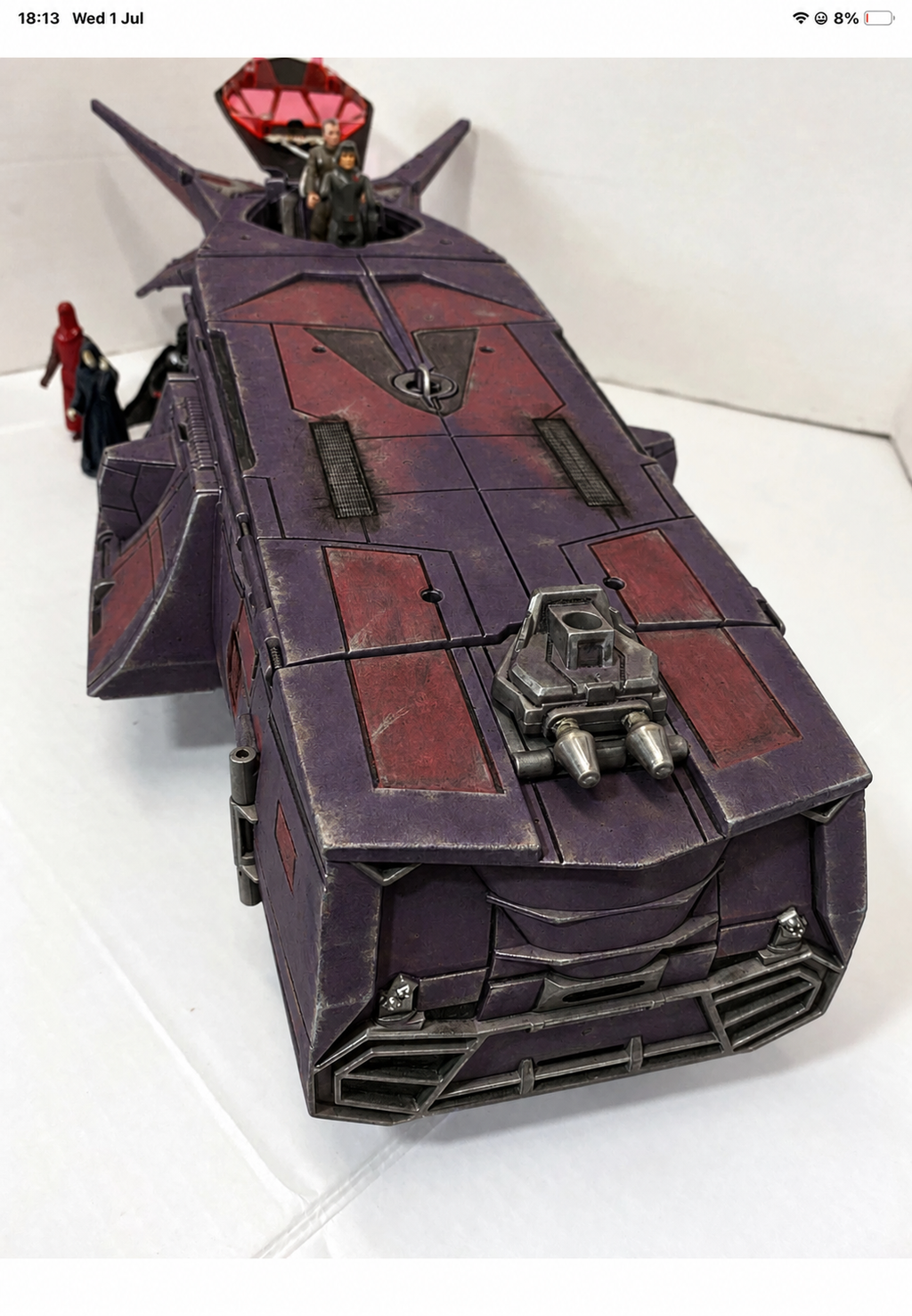 Star Wars Darth Vader Imperial Shuttle Commission vintage Kenner