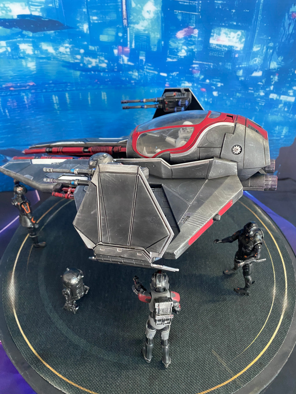 Imperial Starfighter Andor Mandalorian Sith Empire collectible Star Wars Custom