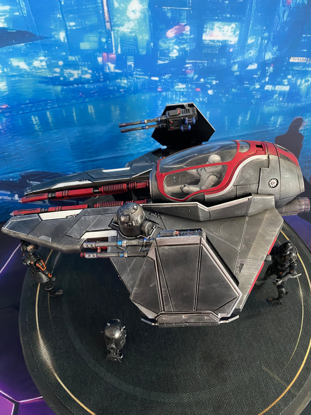 Imperial Starfighter Andor Mandalorian Sith Empire collectible Star Wars Custom