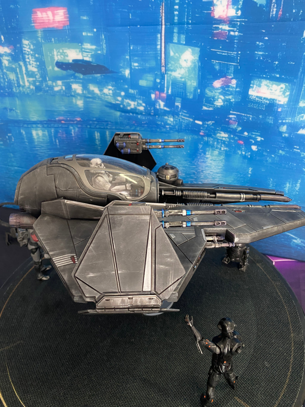 Imperial Starfighter Andor Mandalorian Sith Empire collectible Star Wars Custom