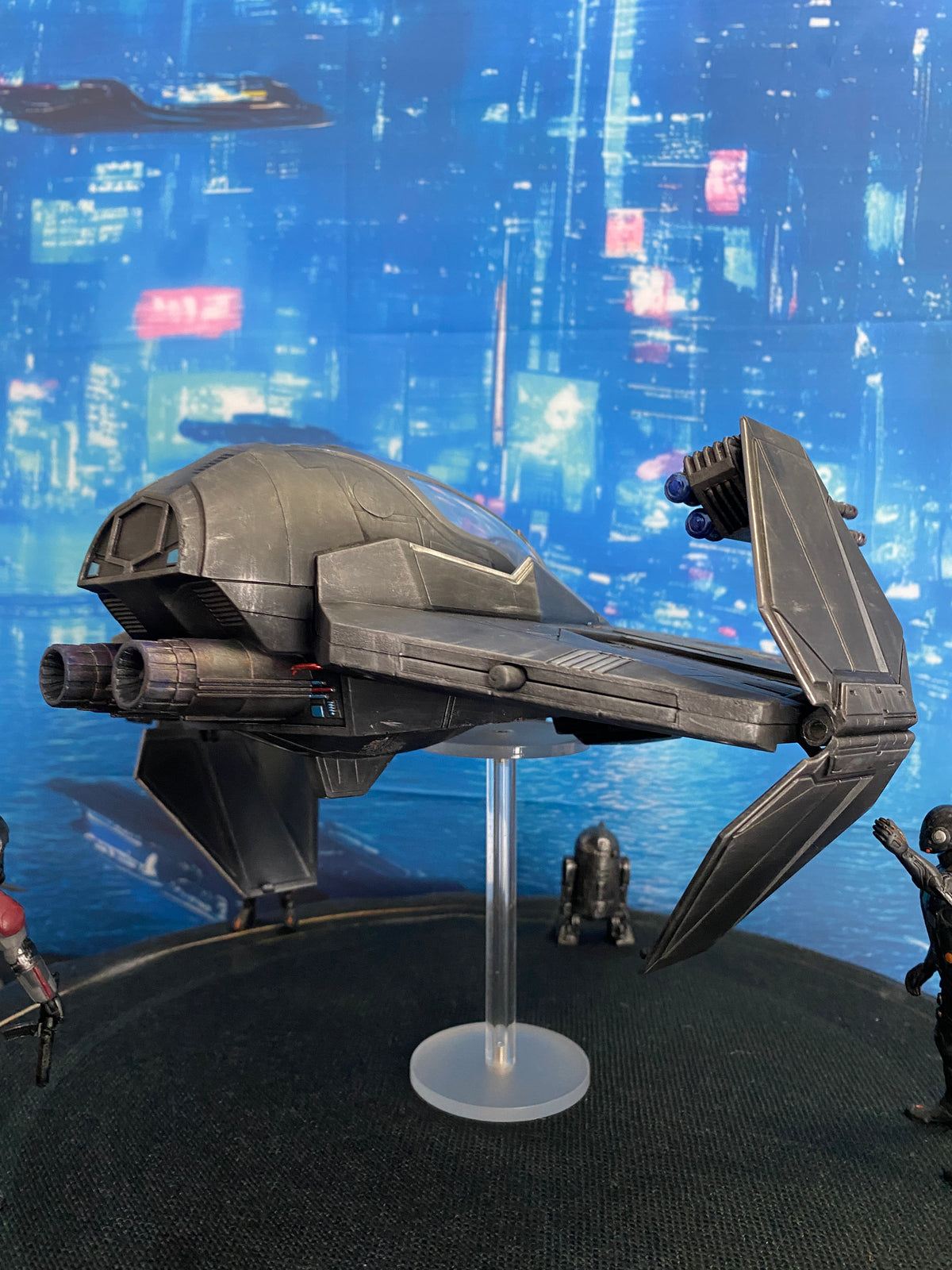 Imperial Starfighter Andor Mandalorian Sith Empire collectible Star Wars Custom