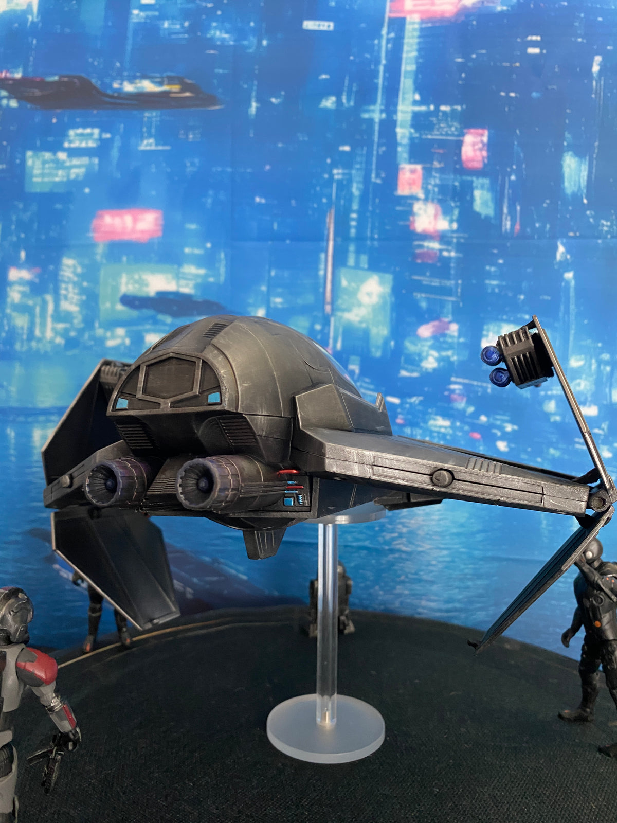 Imperial Starfighter Andor Mandalorian Sith Empire collectible Star Wars Custom