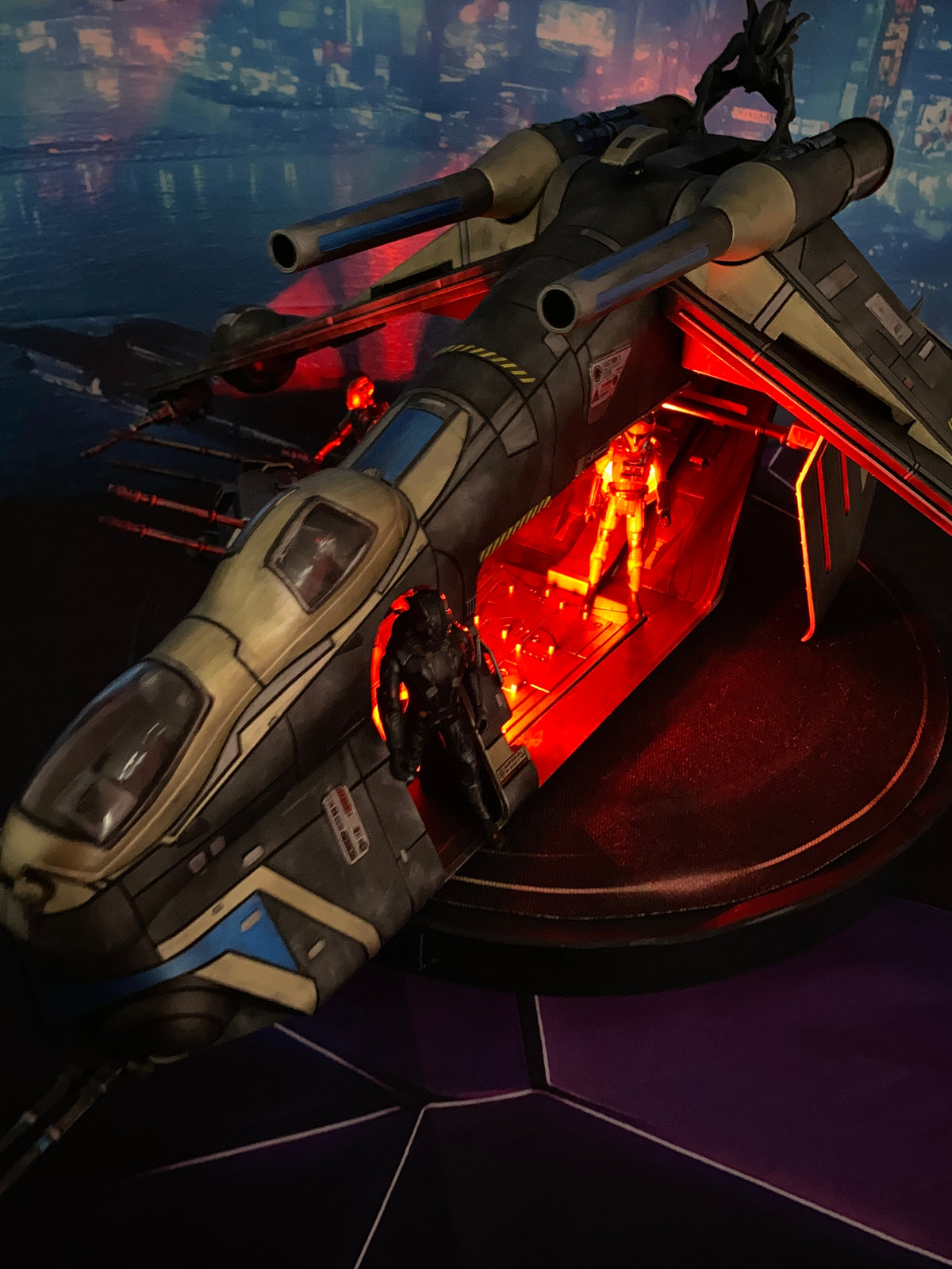 Star Wars Gunship Clone Wars Mandalorian Andor Imperial Republic collectible