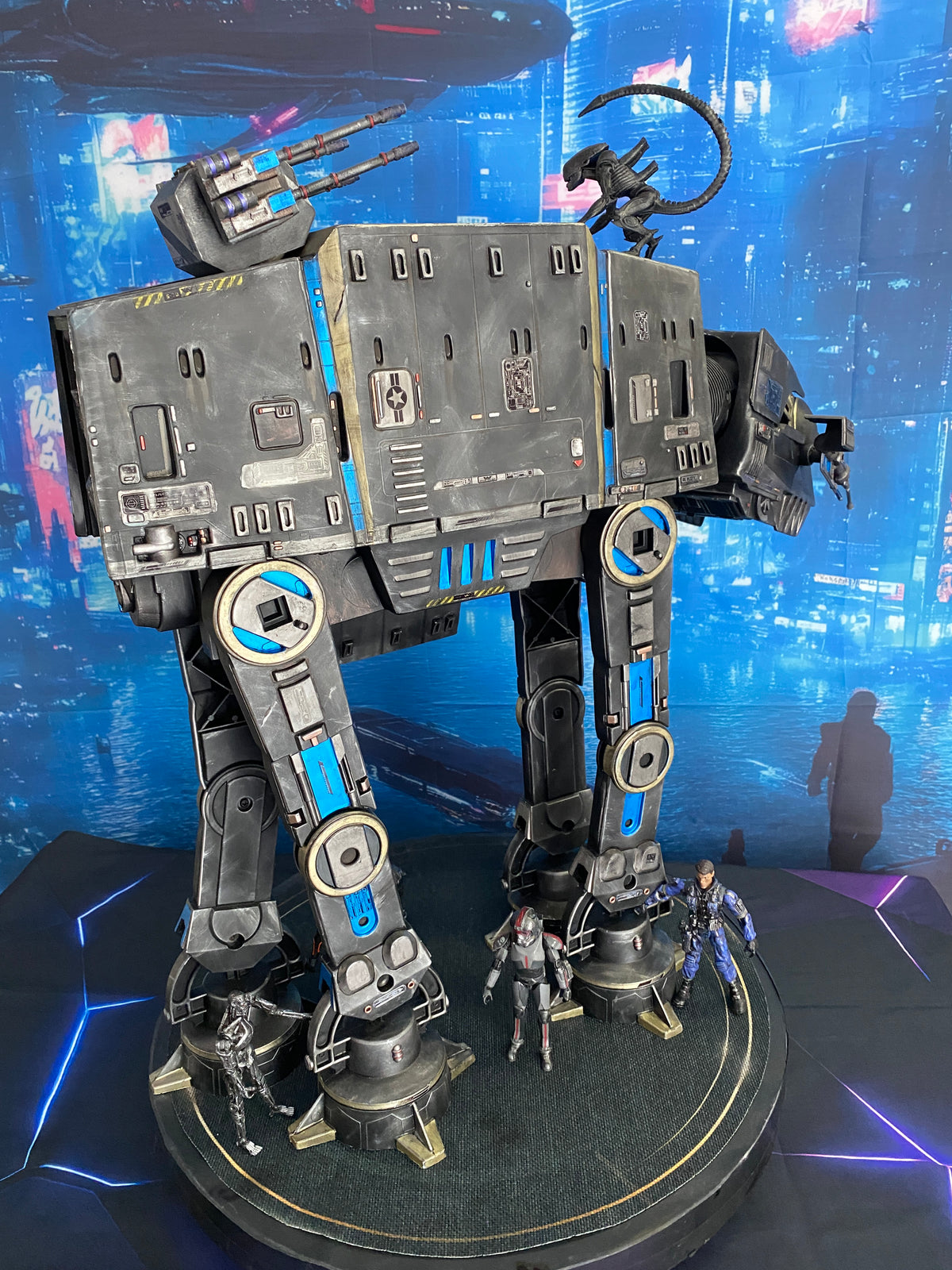 Star Wars AT-AT Walker Emperor Palpatine Hoth Empire Kenner Vintage Collectible