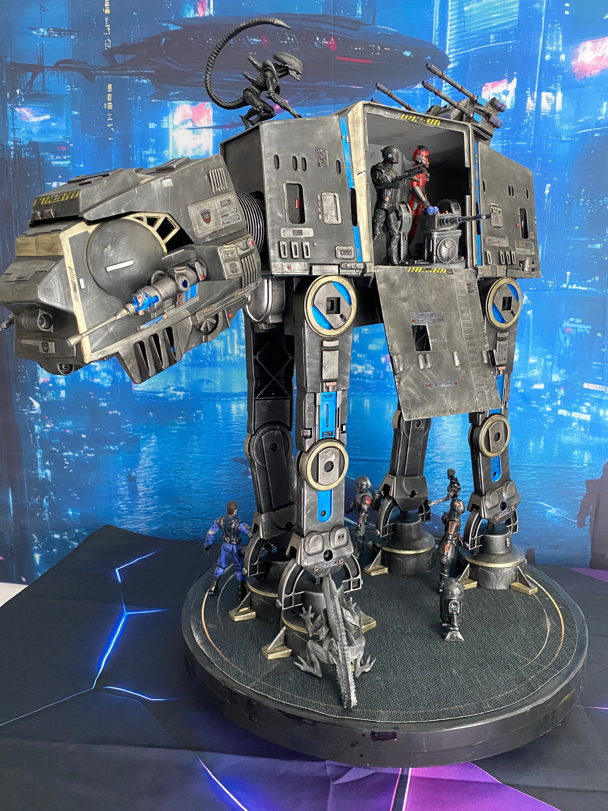 Star Wars AT-AT Walker Emperor Palpatine Hoth Empire Kenner Vintage Collectible