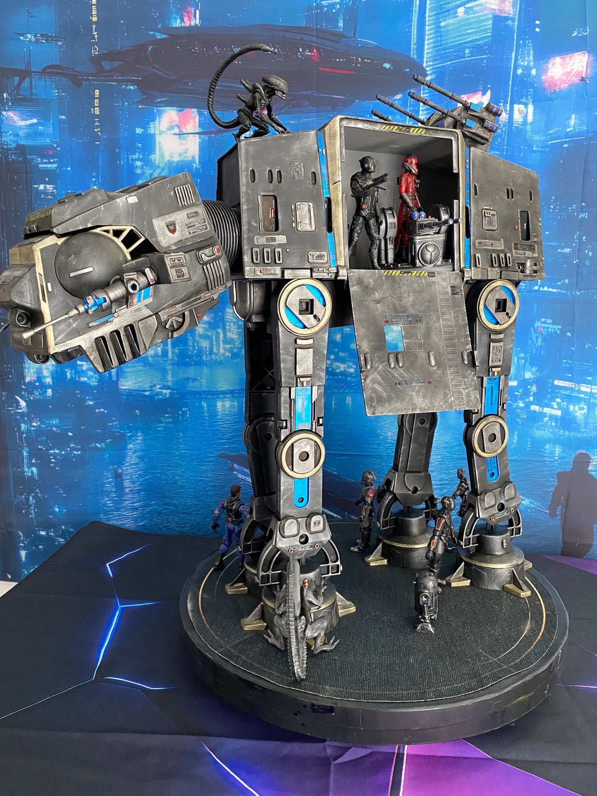 Star Wars AT-AT Walker Emperor Palpatine Hoth Empire Kenner Vintage Collectible