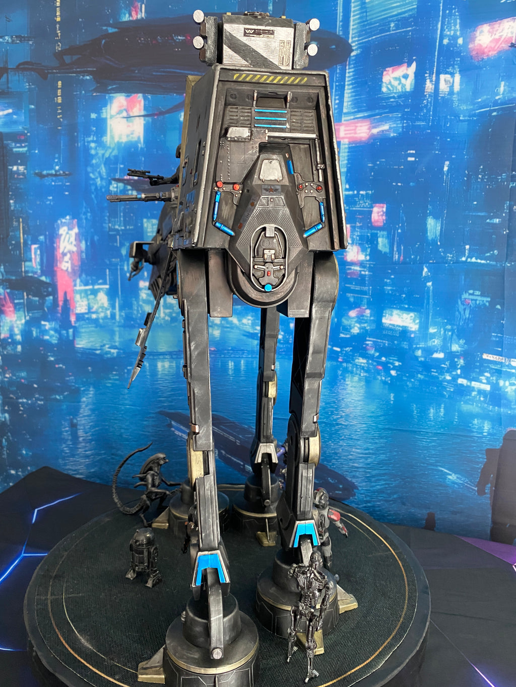 Star Wars AT-AT Walker Emperor Palpatine Hoth Empire Kenner Vintage Collectible