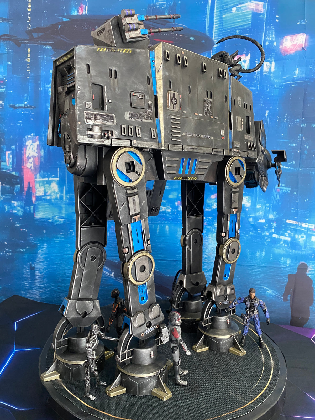 Star Wars AT-AT Walker Emperor Palpatine Hoth Empire Kenner Vintage Collectible