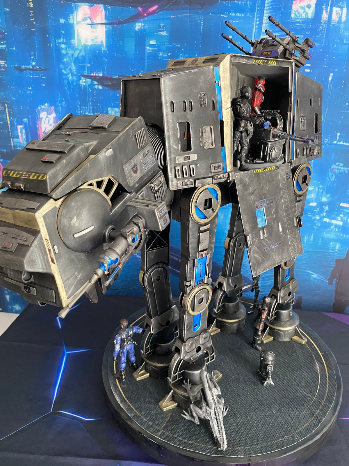 Star Wars AT-AT Walker Emperor Palpatine Hoth Empire Kenner Vintage Collectible