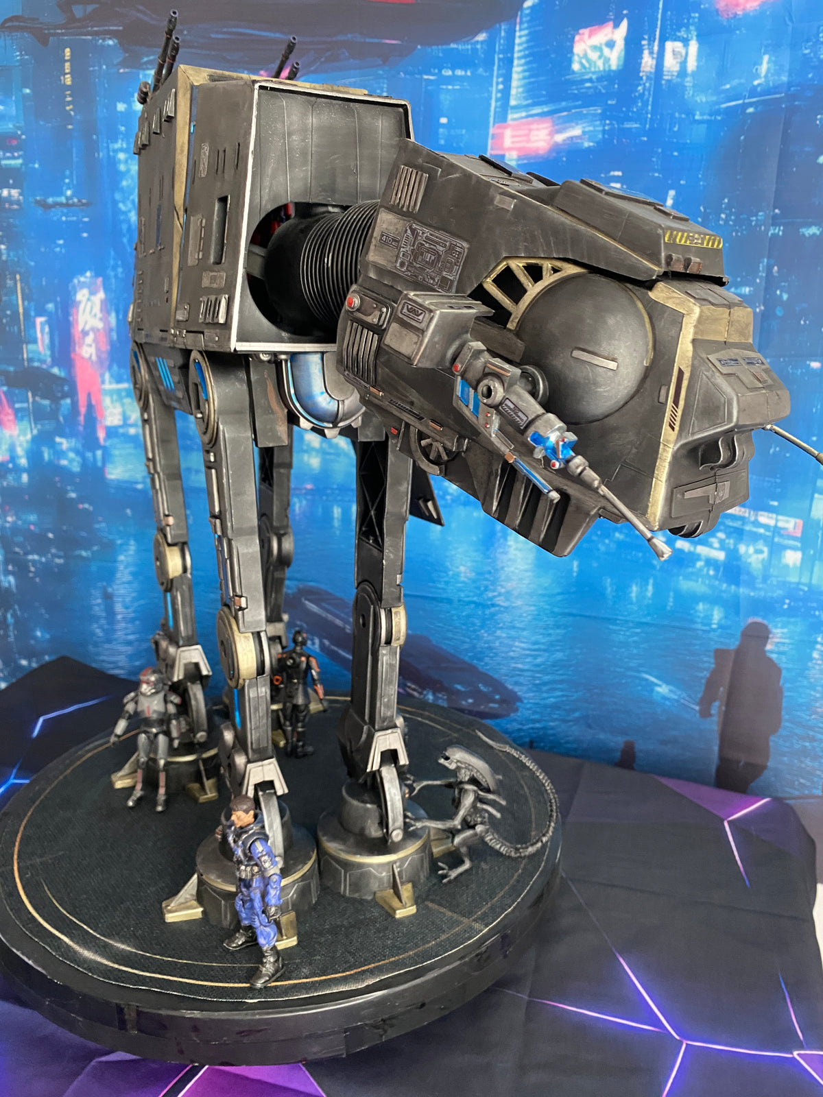 Star Wars AT-AT Walker Emperor Palpatine Hoth Empire Kenner Vintage Collectible