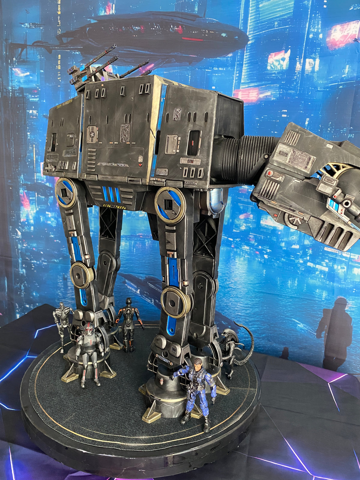 Star Wars AT-AT Walker Emperor Palpatine Hoth Empire Kenner Vintage Collectible