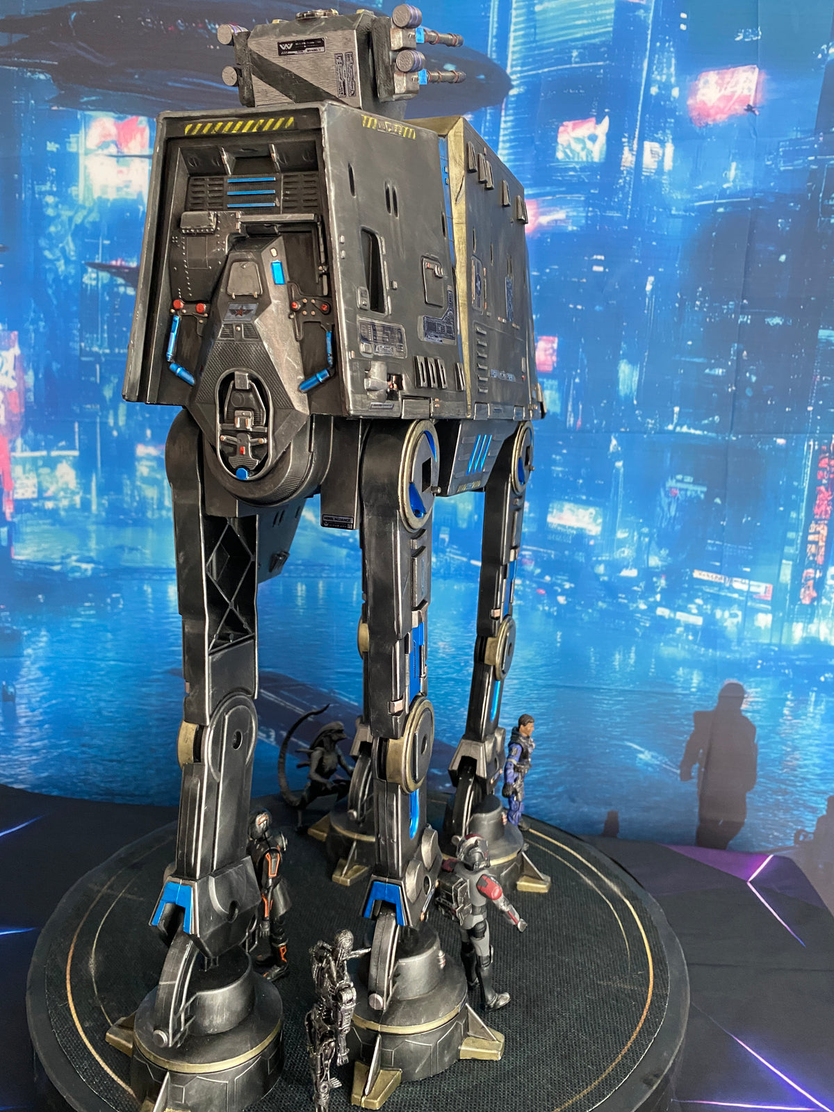 Star Wars AT-AT Walker Emperor Palpatine Hoth Empire Kenner Vintage Collectible