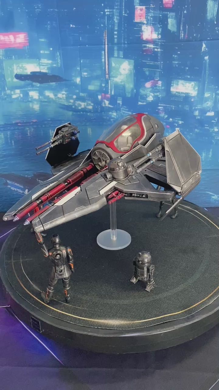 Imperial Starfighter Andor Mandalorian Sith Empire collectible Star Wars Custom