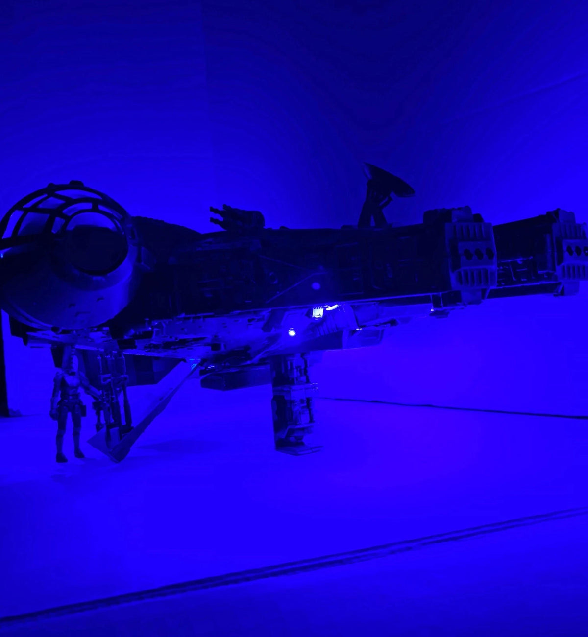 Star Wars Millennium Falcon Custom Kenner Vintage Collection Empire Strikes Back