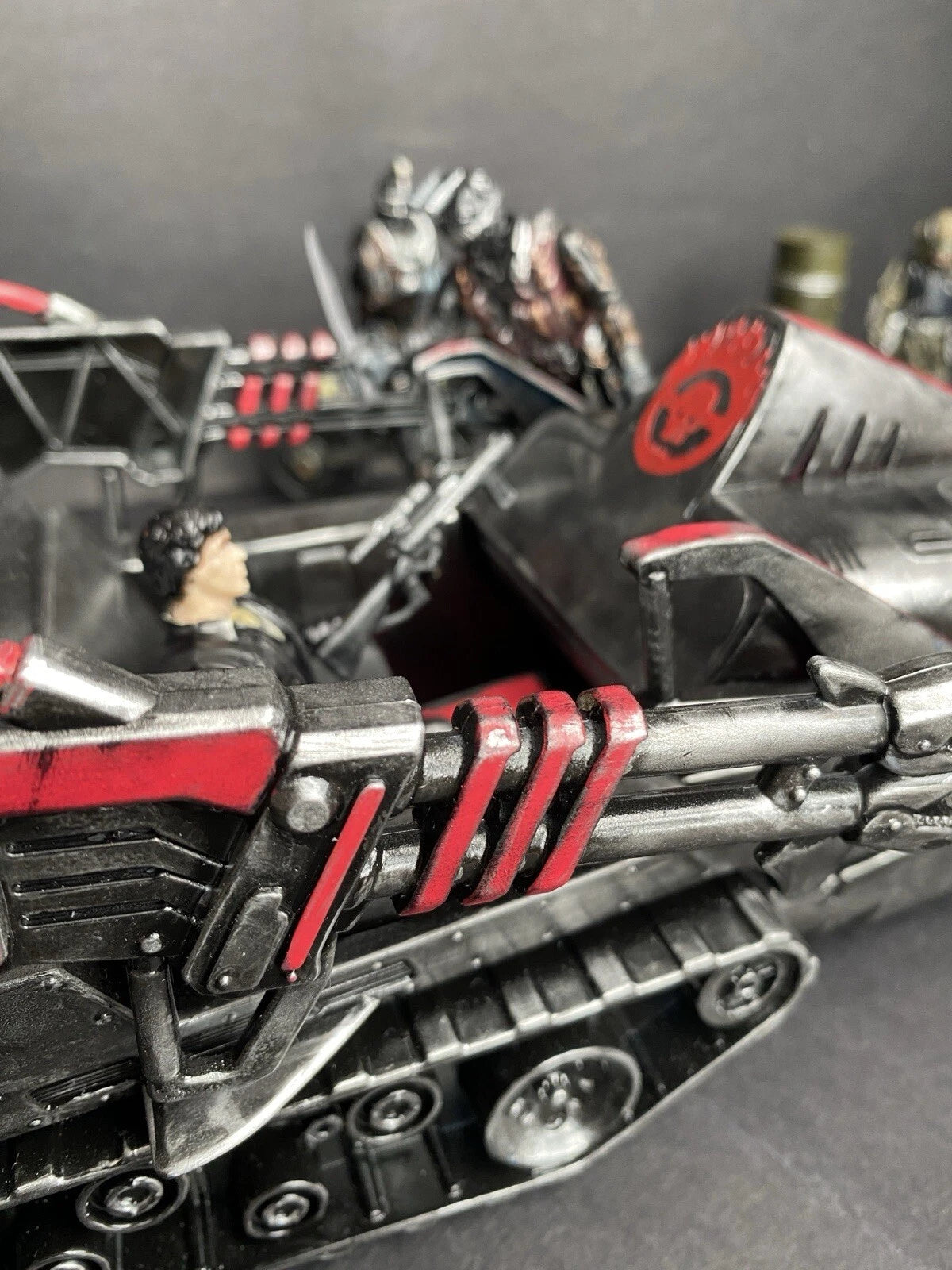 GI JOE COBRA DEVELOPMENTAL TERROR TANK 1:18 Rare Collectible Vintage Custom
