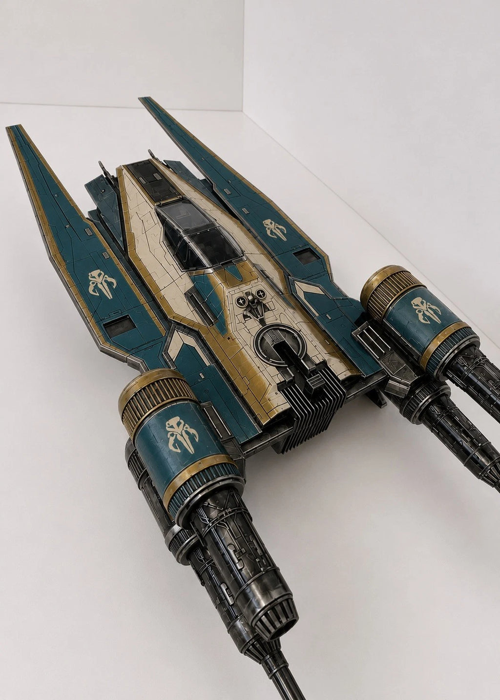 Mandalorian Star Wars U Wing Clan Gorgu Custom Vintage Kenner Commission