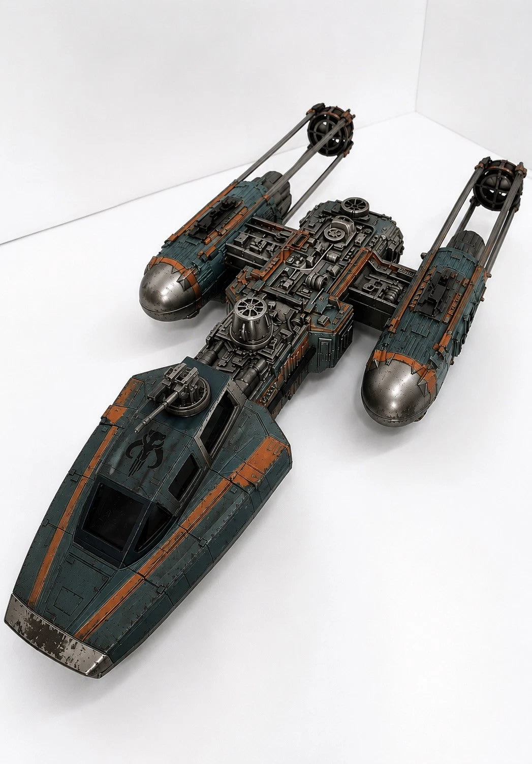 Mandalorian Y-Wing Commission Star Wars Andor Vintage Sith Kenner Custom