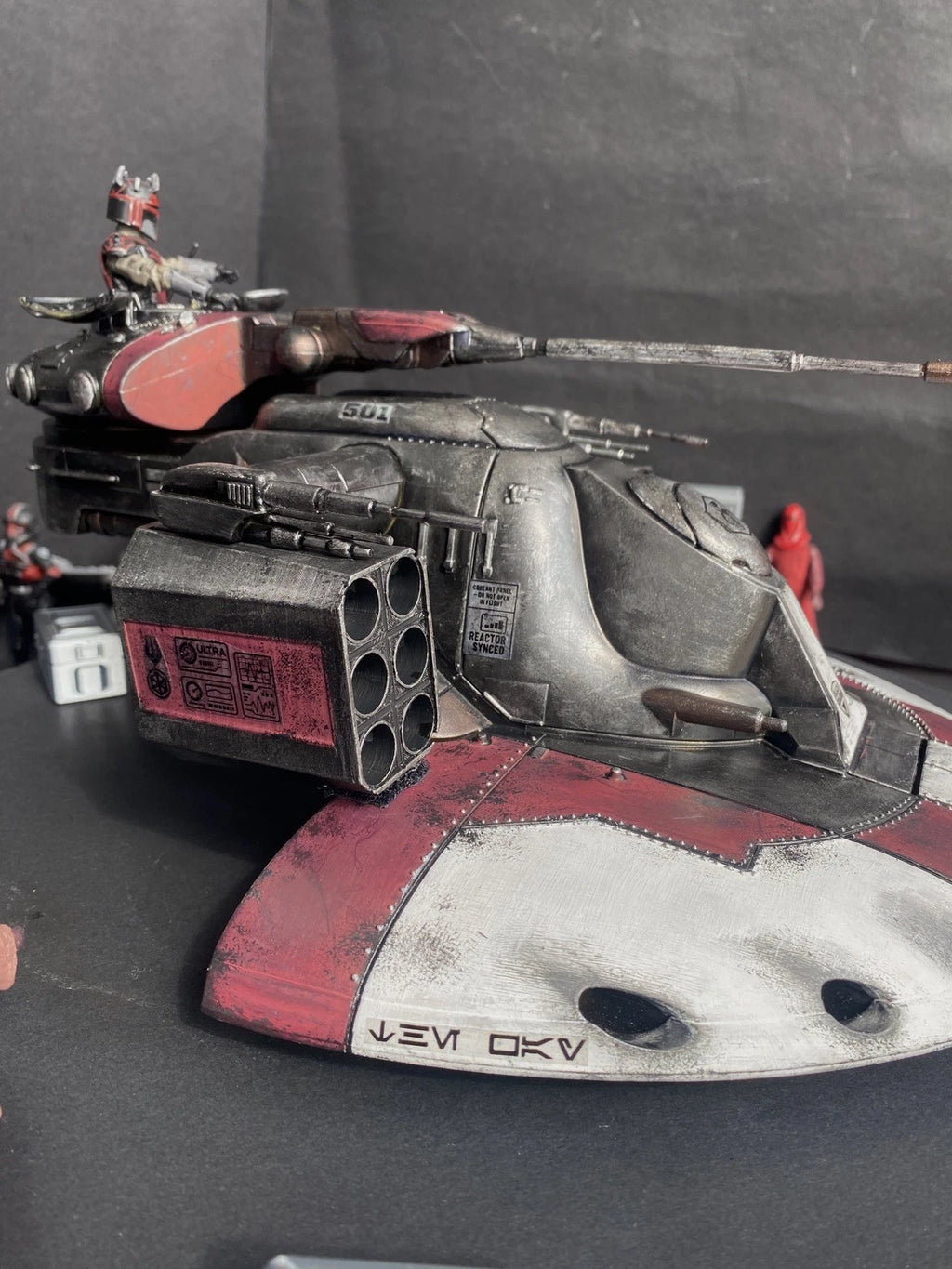 Star Wars AAT Armored Assault Tank Custom Mandalorian The Clone Wars Collectible