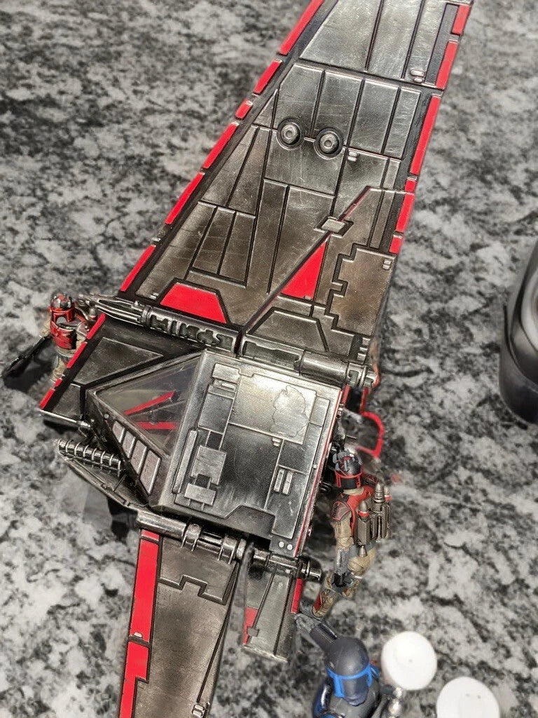 Star Wars Andor T16 Skyhopper Vintage Kenner Jakku Utapau Custom