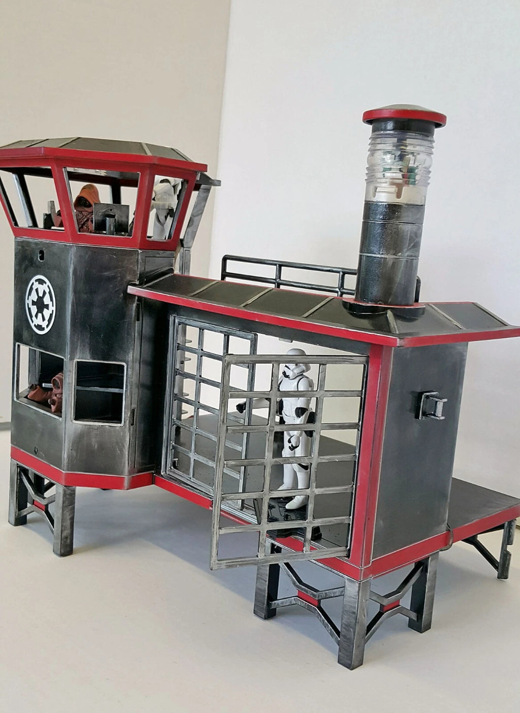 Andor Star Wars Dread Bastion Outpost Custom Imperial Detention/Command Diorama