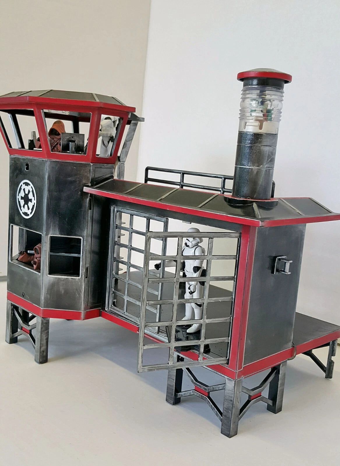 Andor Star Wars Dread Bastion Outpost Custom Imperial Detention/Command Diorama