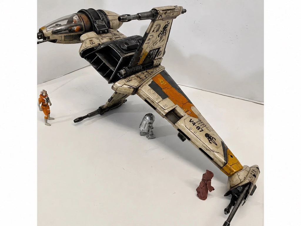 Star Wars B-Wing Custom ROTJ commission Andor Hoth Vintage Kenner Collectible