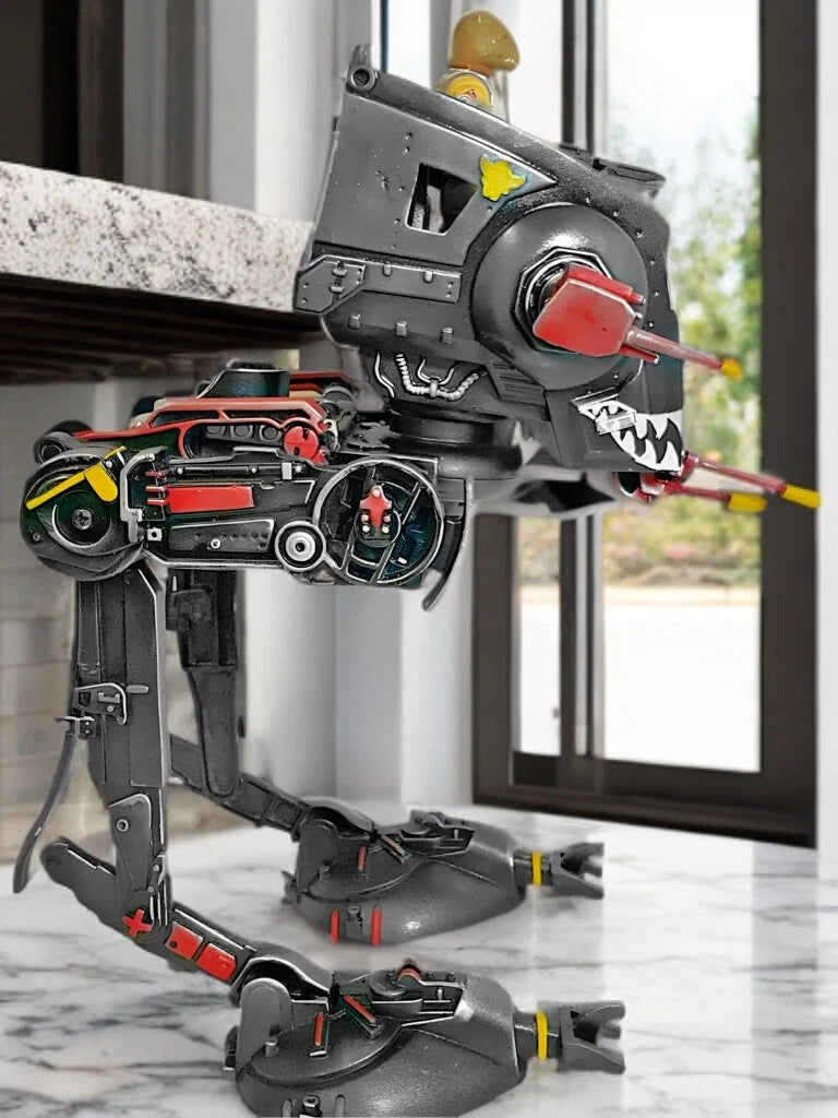 Star Wars Sharkbite Walker Bespoke AT-ST vintage Sith Kenner custom collectible