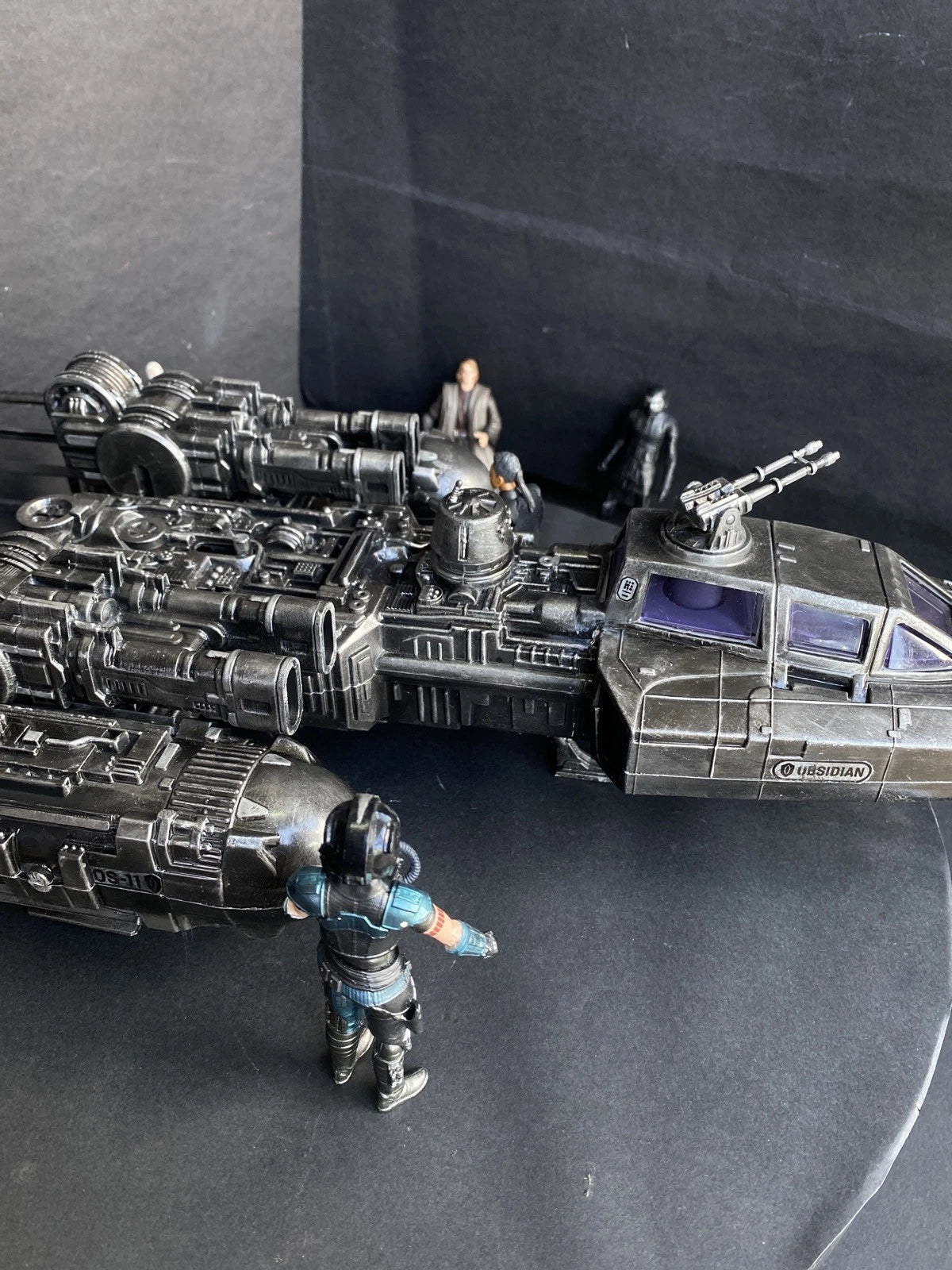 ‘Gravewing’ Y-Wing Gunship – Star Wars Vintage Andor vintage kenner collectible