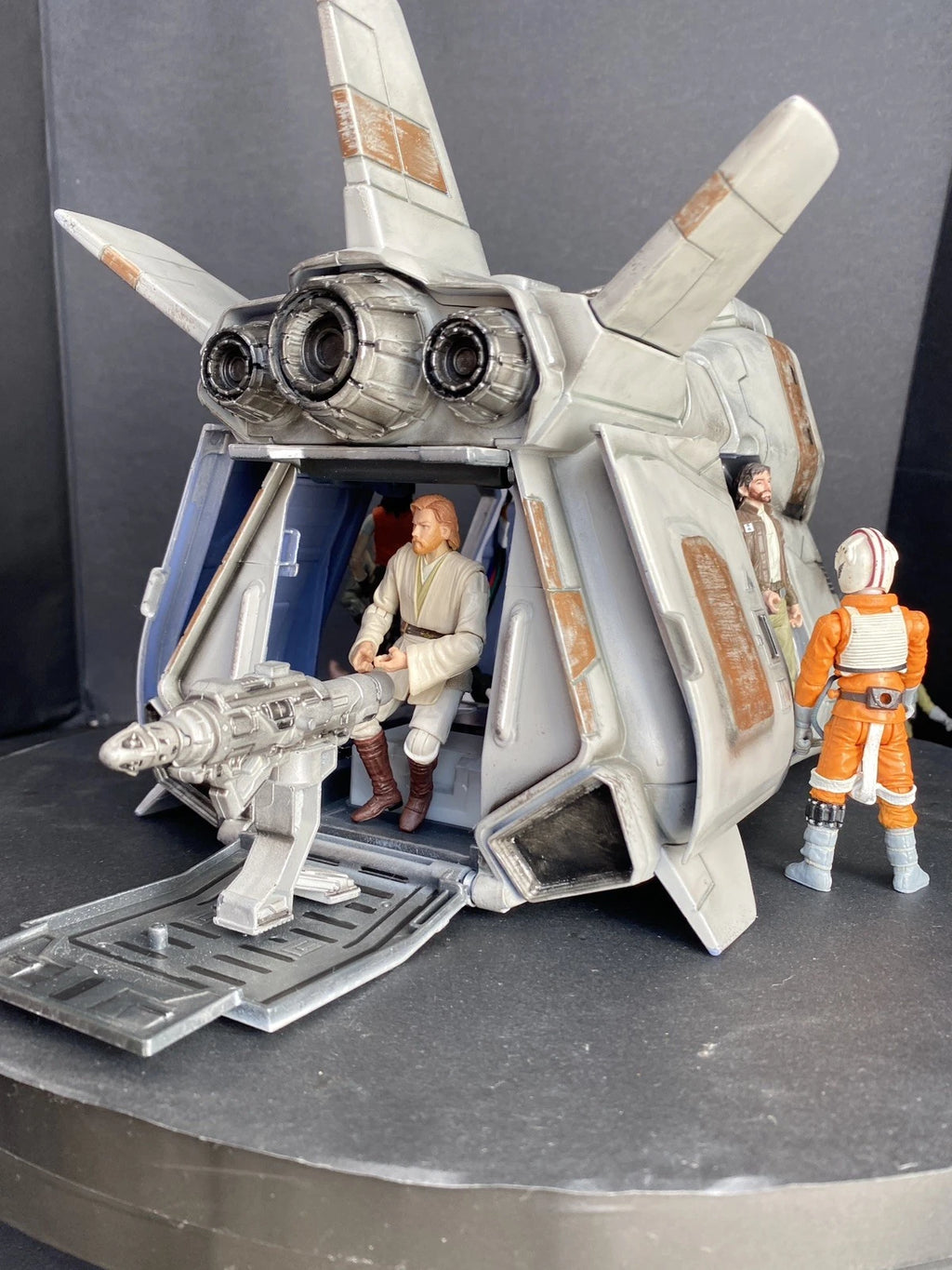 City Perimeter Courier-7 Custom Logan’s Run Shuttle Diorama Sci-Fi Vehicle