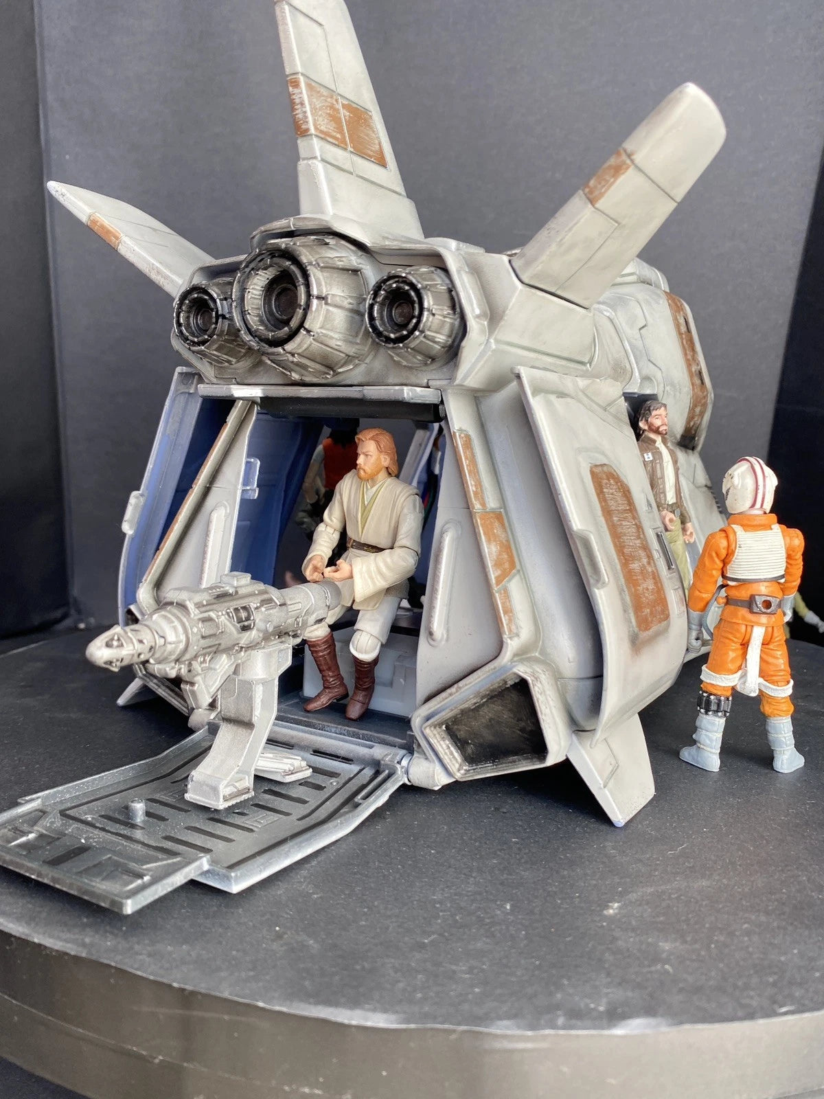 City Perimeter Courier-7 Custom Logan’s Run Shuttle Diorama Sci-Fi Vehicle