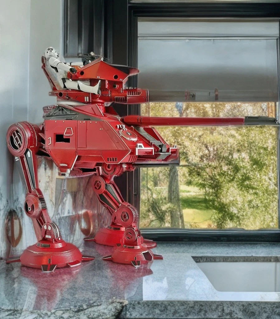 Star Wars Crimson Trident — AT-AP Siege Walker 1:18 Hand-Painted One-Off - view 3