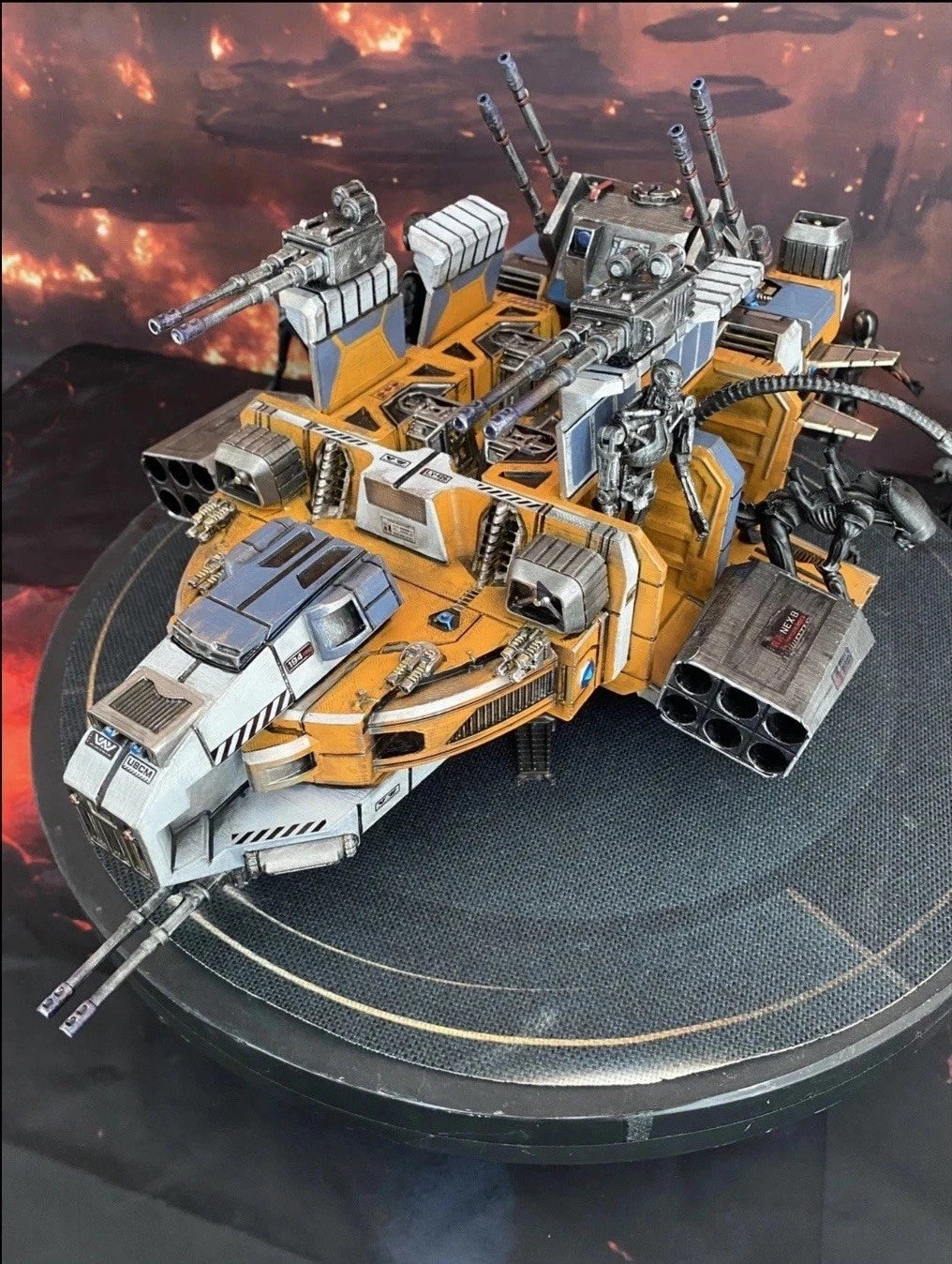 Custom Aliens Weyland Yutani Vehicle Romulus Neca Prometheus Alien Earth - view 12