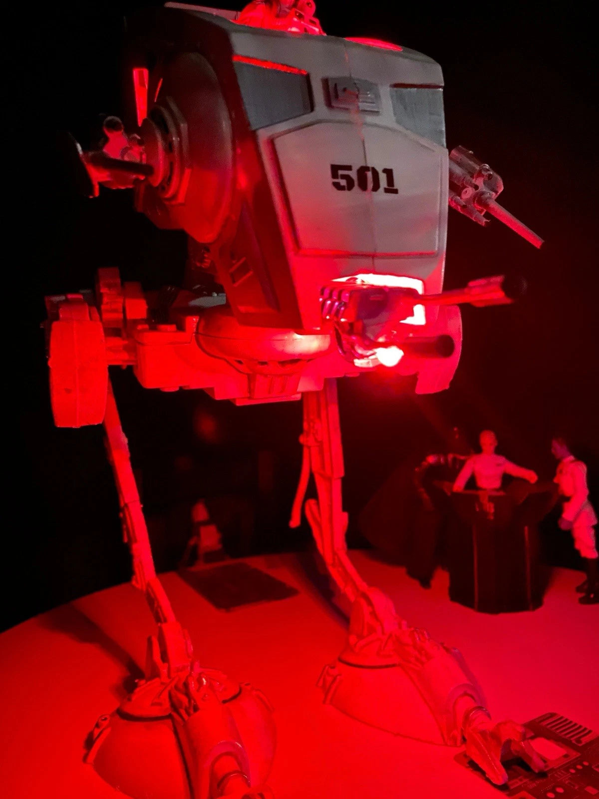 Star Wars Shin Hati Andor Custom AT-ST Empire Vintage Kenner Style Exclusive