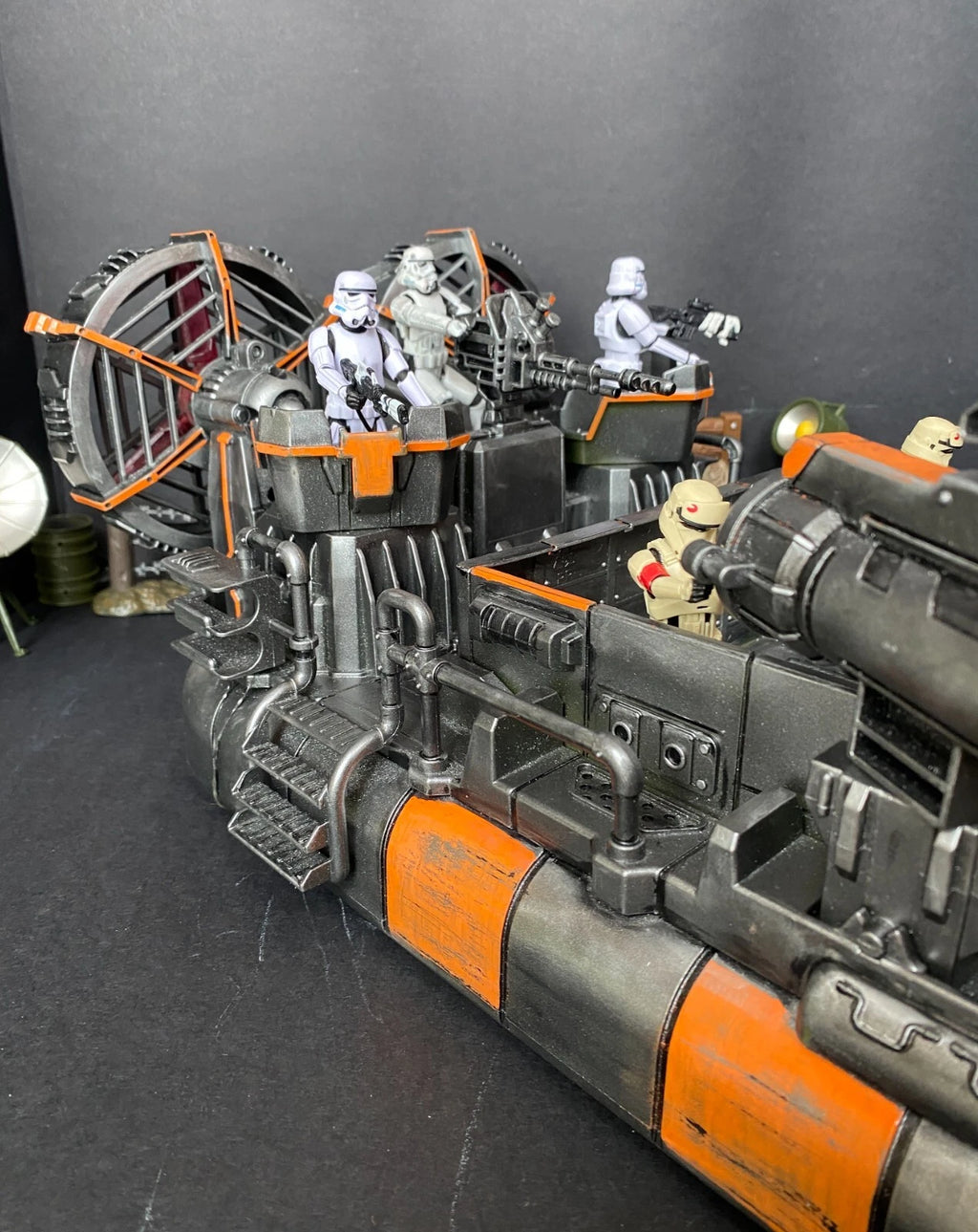 Star Wars Heavy Repulsor Gun-Carrier Assault Transport Empire Vintage Kenner - view 6