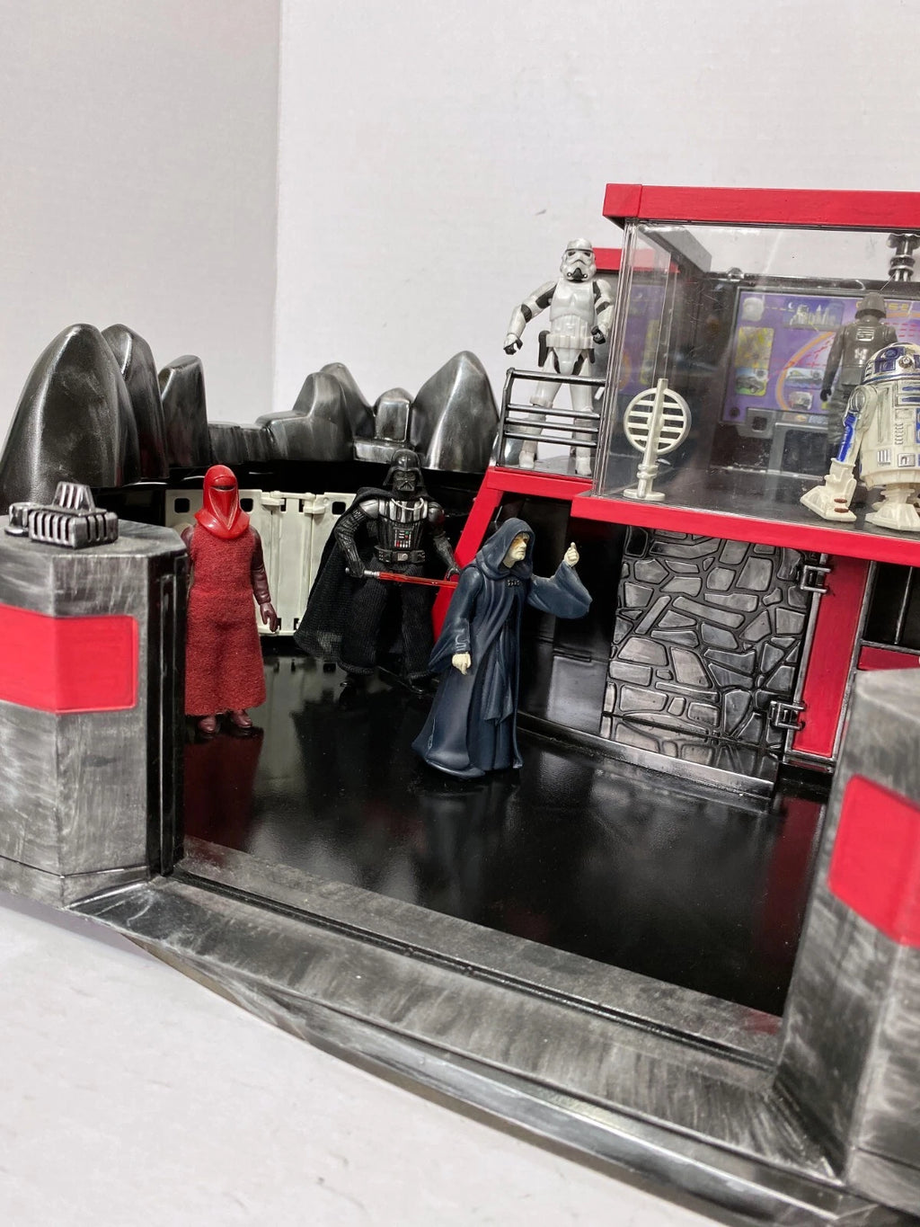 Star Wars SITH OBSERVATION BLOCK 77 | Imperial Detention diorama Kenner Custom - view 20