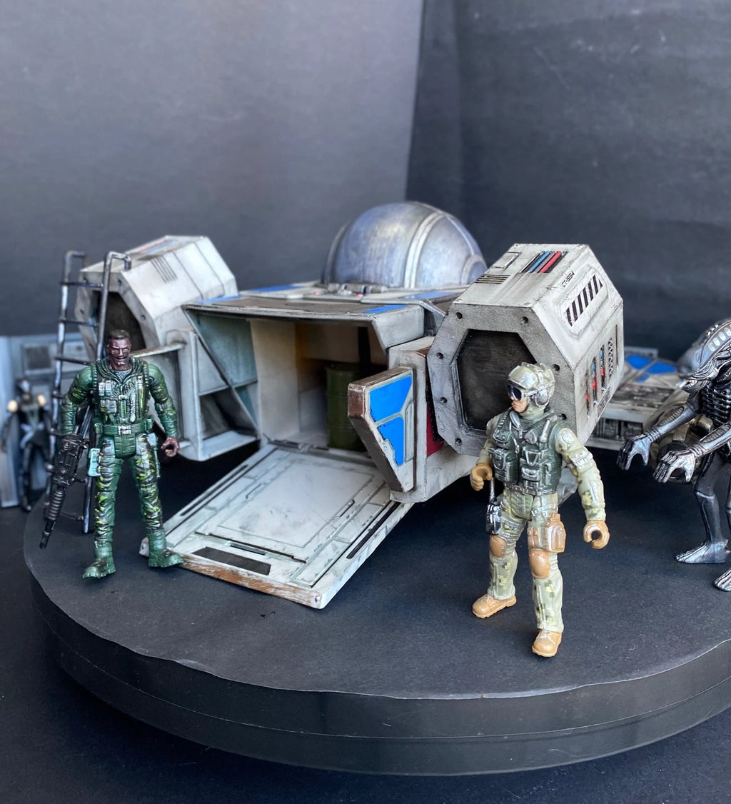 Vigilant Warden” – Custom Star Wars Dropship Andor Jedi Sith Empire Vintage