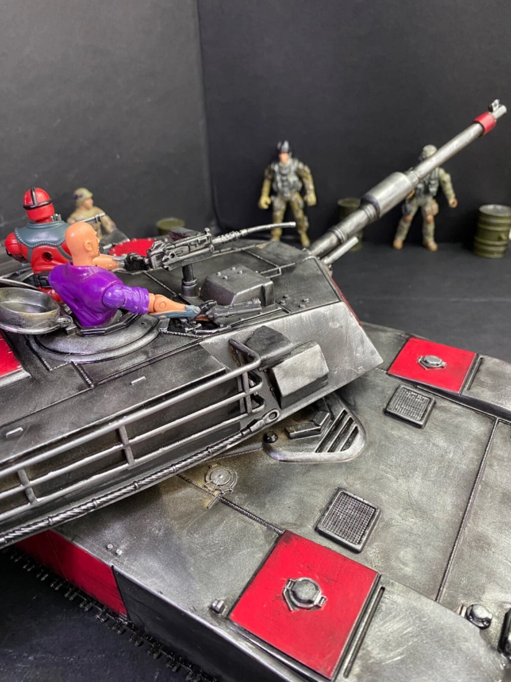GI JOE COBRA DEVELOPMENTAL TERROR TANK 1:18 Collectible Vintage Custom