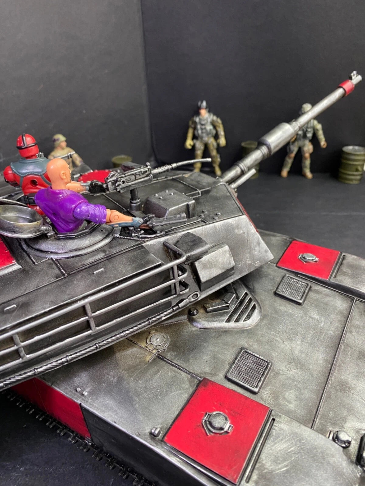 GI JOE COBRA DEVELOPMENTAL TERROR TANK 1:18 Collectible Vintage Custom