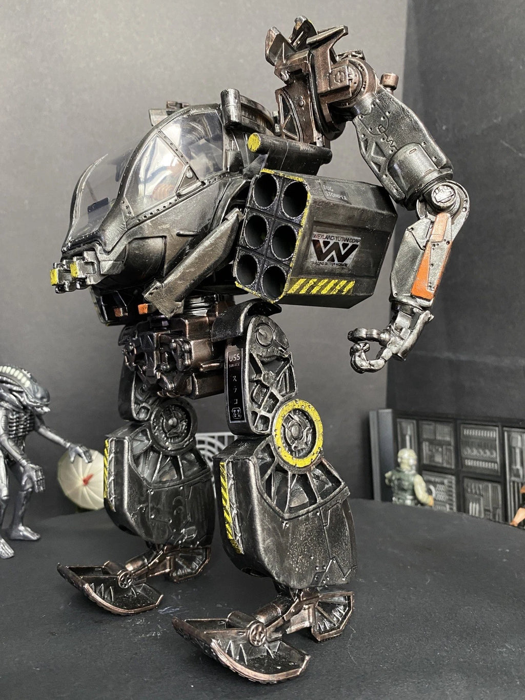 ALIENS Colonial Marines Custom Combat Mech Alien Earth Weyland Yutani Romulus