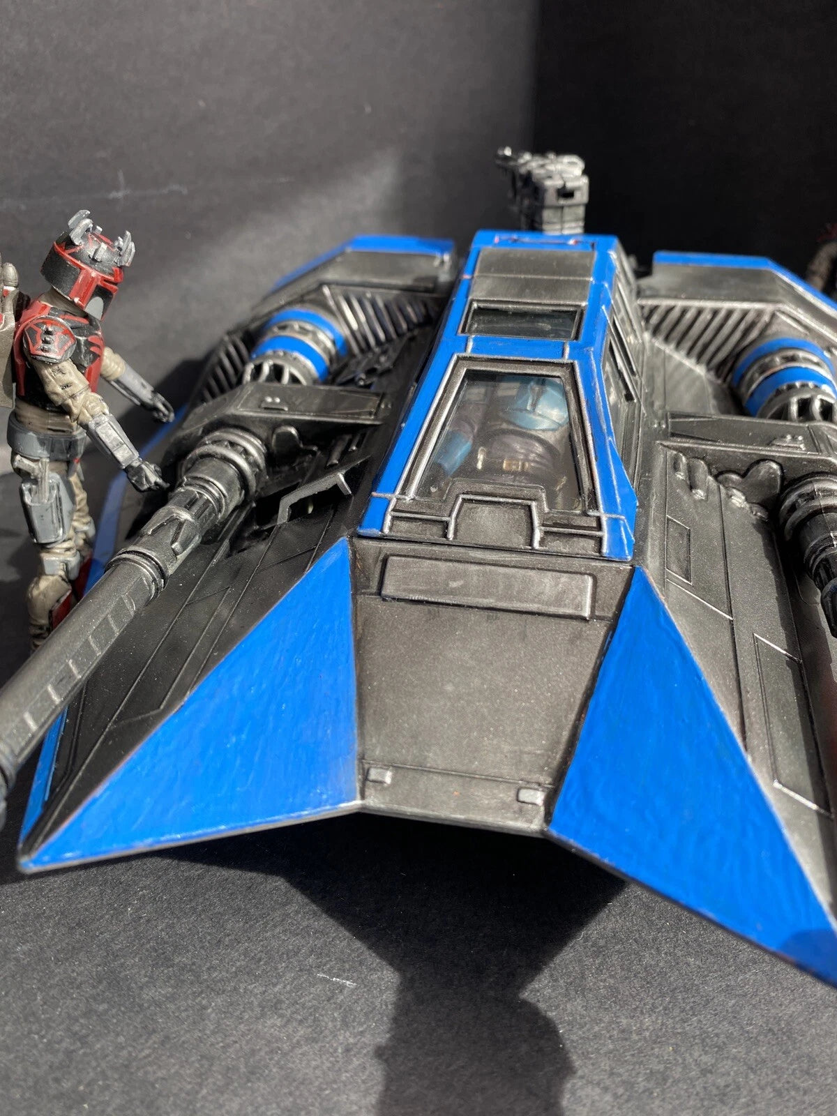 Kestral-9 Patrol Gunship | Mandalorian Outer Rim Snowspeeder Custom Star Wars