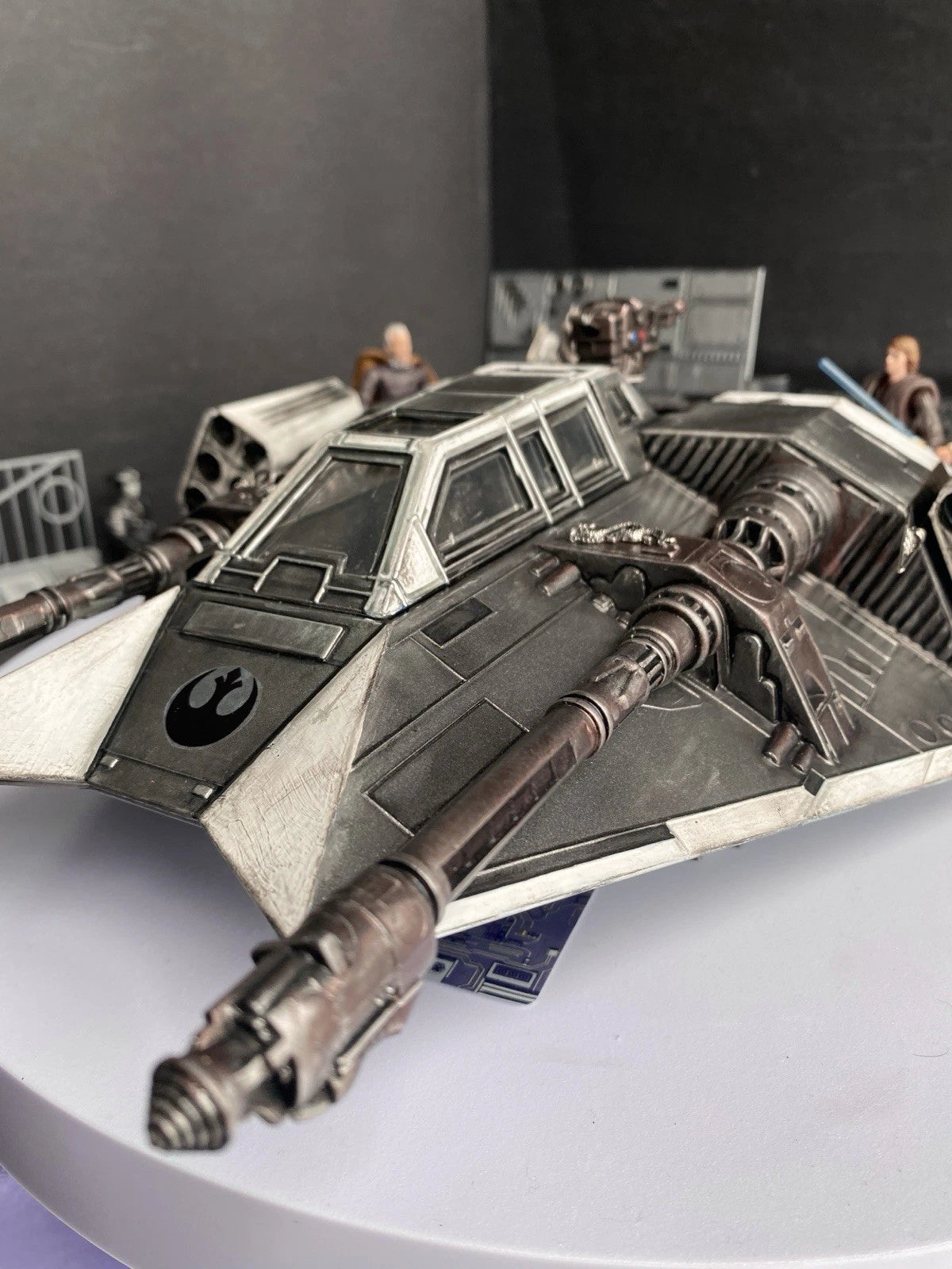 Star Wars Rebel Snowspeeder Midnight Raptor X9 Collector Andor Exclusive Custom