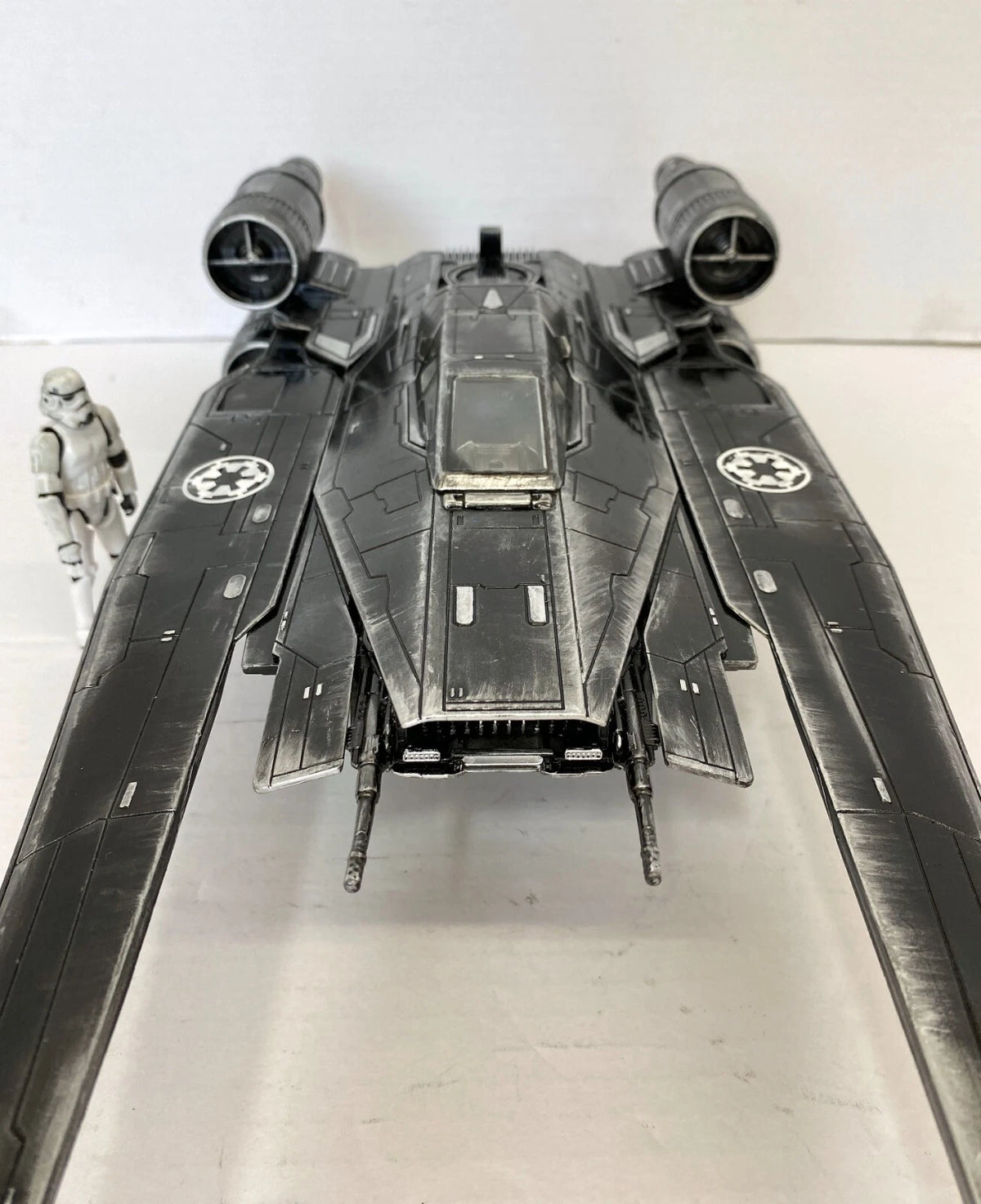 Star Wars Andor U Wing Imperial Sith Vintage Kenner Custom Empire Collectible - view 9